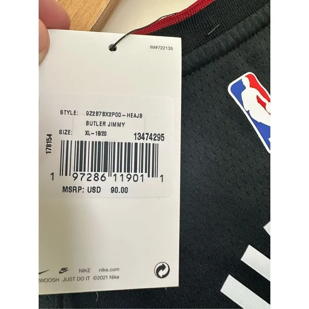 Miami Heat Nike Icon Jimmy Butler Sleeveless Jersey Size Youth XL